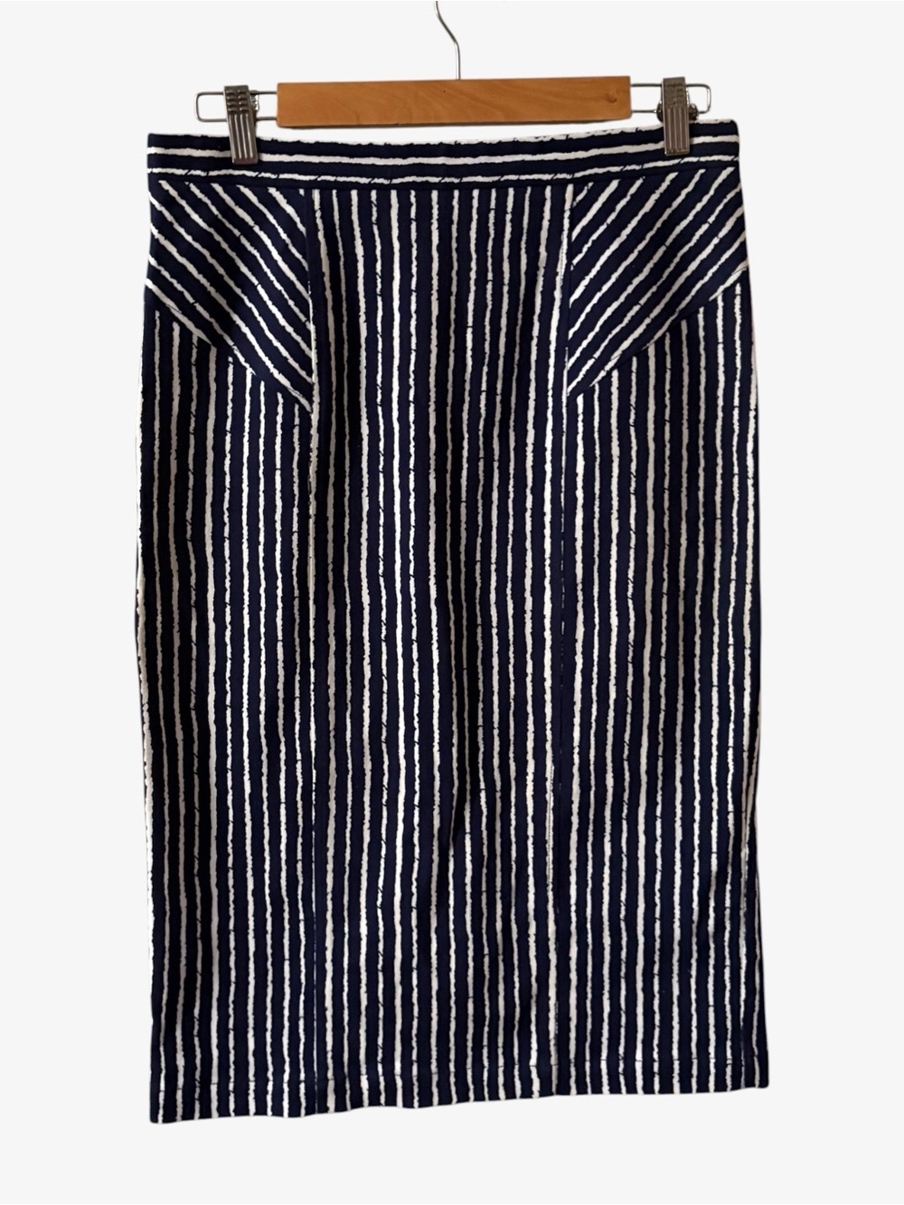 Brooklyn Industries Striped Pencil Skirt